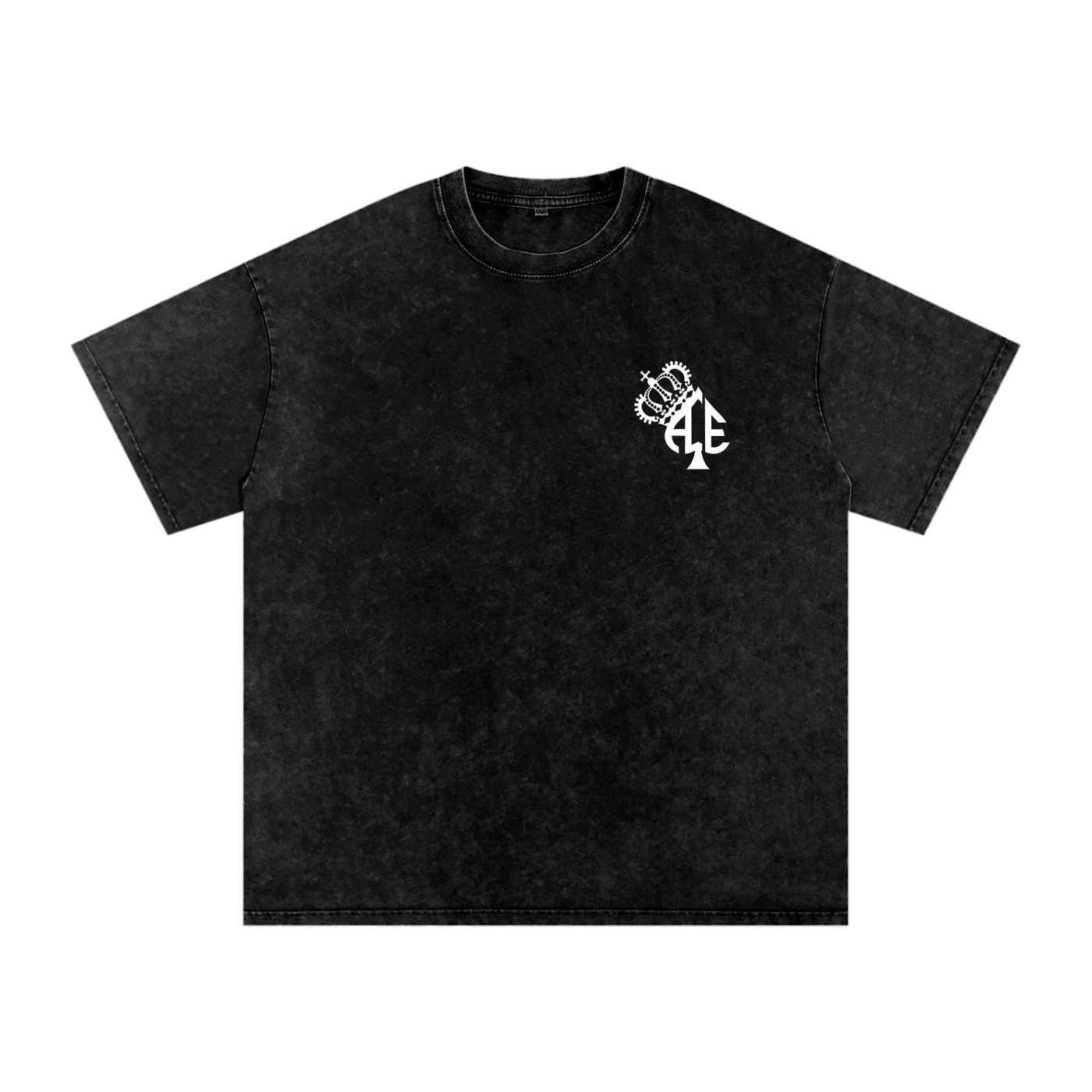 Transform Dark Washed Oversized Cotton Tee