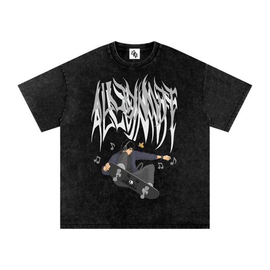 AlleyMutt Washed Cotton Tee