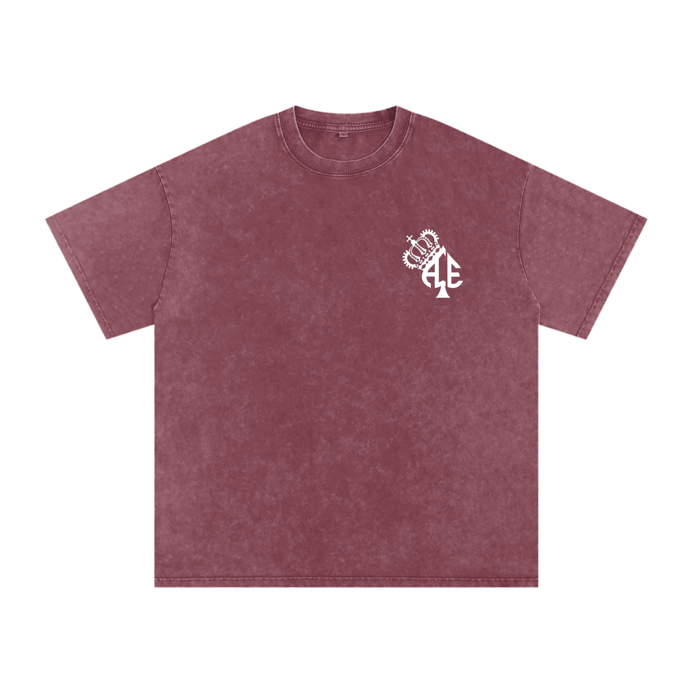 Transform Dark Washed Oversized Cotton Tee